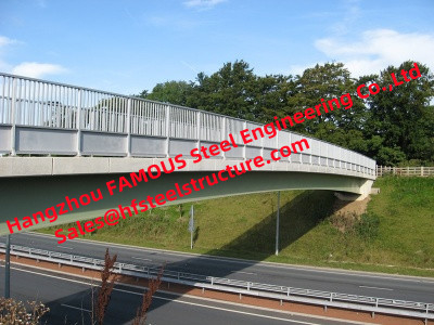 중국 ASTM 설계 표준을 준수하는 길이 500m 철강 다리 구조 협력 업체