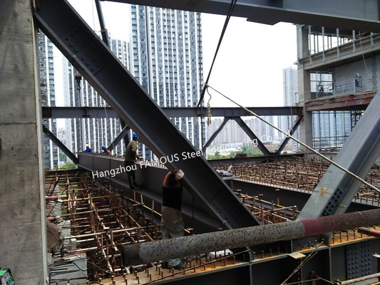 중국 바다 경간 구조 강철 교량, 강철빔 교량 금속 트러스 건축 협력 업체