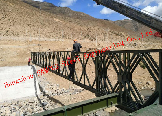 중국 환경 친화적 인 모듈식 철강 다리 비용 효율적 인 건설 옵션 협력 업체